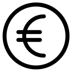 Obraz premium Euro Currency Icon