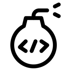 Cyber Bomb Icon