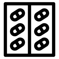 Pills Packet Icon