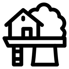 Tree House Icon