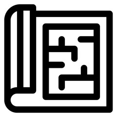 House Blueprint Icon