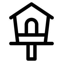 Bird House Icon