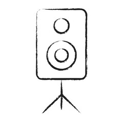 Hand drawn Speaker icon