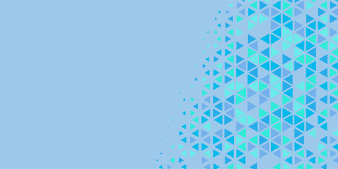 Multicolored abstract Triangle background with variety of triangular shapes and colors, triangles or concave with Copy space 