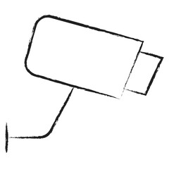 Hand drawn Security Camera icon