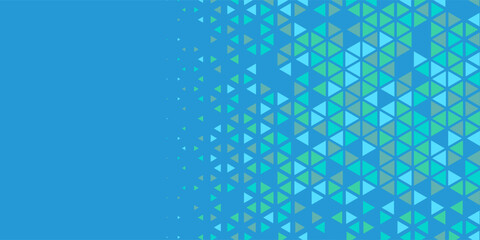  Multicolored abstract Triangle background with variety of triangular shapes and colors, triangles or concave with Copy space 