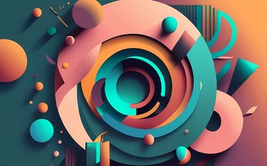 Obraz premium Elegant luxury geometric texture for art design