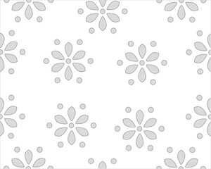 vintage lace cotton vector Decorative ornament for border of fabric 
 Stylized texture of embroidery, imitation satin stitch. Abstract background texture ornamental style. Seamless design collar