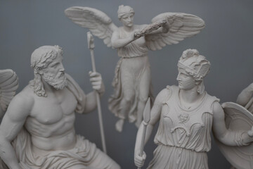 Zeus, Athena and Nike
