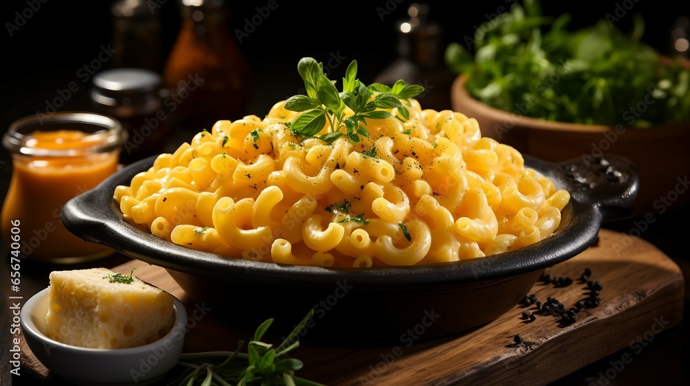 Poster macaroni and cheese