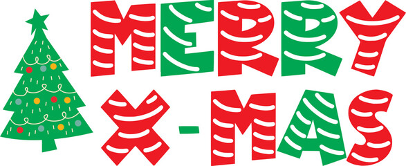 Merry  X Mas | Christmas Design