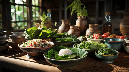 Thai food, typical dishes of Thailand