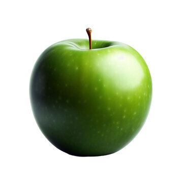 apple islolated on transparent background, png