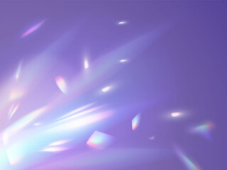 Crystal Particles Effect Background