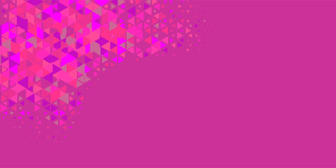  Multicolored abstract Triangle background with variety of triangular shapes and colors, triangles or concave with Copy space 
