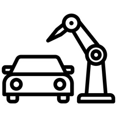 Automobiles Outline Icon