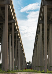 Fototapeta premium Twin Bridges