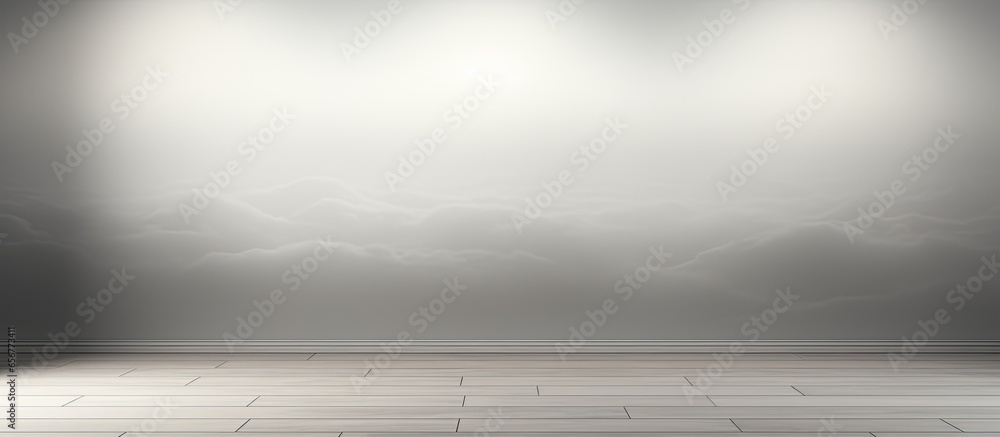 Poster abstract studio background with a grey gradient