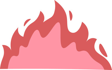 Burning Fire Illustration