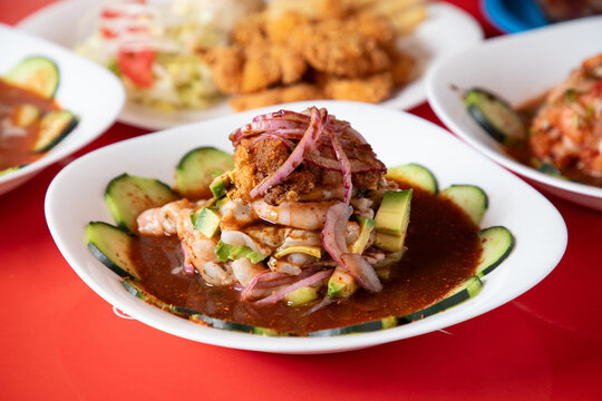 ceviche de camar&oacute;n