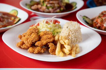 camarones empanizados