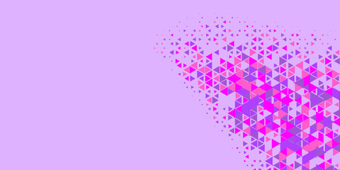  Multicolored abstract Triangle background with variety of triangular shapes and colors, triangles or concave with Copy space 