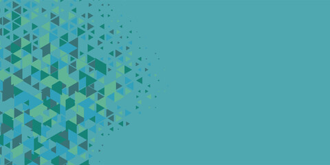  Multicolored abstract Triangle background with variety of triangular shapes and colors, triangles or concave with Copy space 