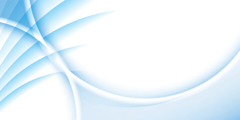 Obraz premium Abstract geometric white and blue color background with round shape. Vector illustration.