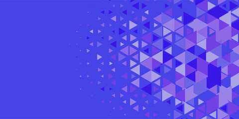  Multicolored abstract Triangle background with variety of triangular shapes and colors, triangles or concave with Copy space  © Microstocke