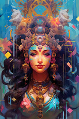 Cyber-Myth - Hindu Goddess Shakti #6