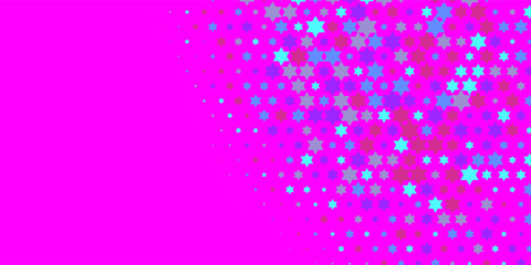 Colorful stars Abstract Illustration background beautiful banner with copy space