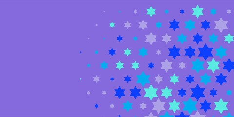 Colorful stars Abstract Illustration background beautiful banner with copy space
