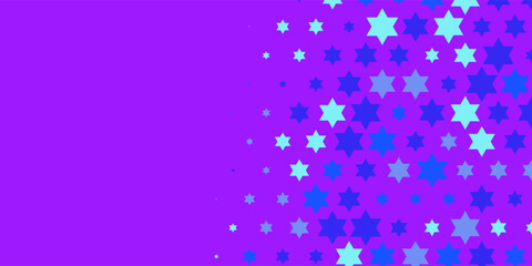 Colorful stars Abstract Illustration background beautiful banner with copy space
