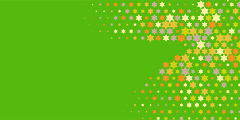 Colorful stars Abstract Illustration background beautiful banner with copy space