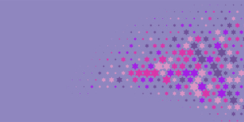 Obraz premium Colorful stars Abstract Illustration background beautiful banner with copy space