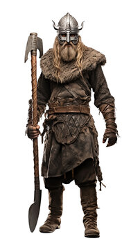 Viking Soldier Isolated