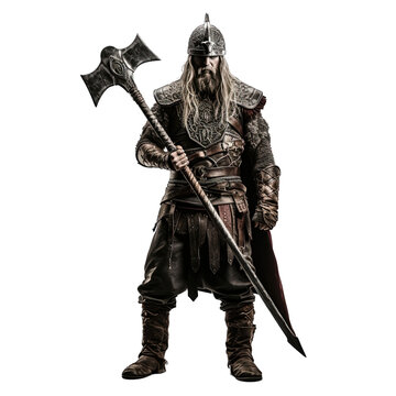 Viking Soldier Isolated