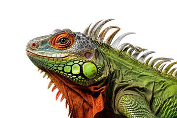 Fototapeta premium Iguana Isolated