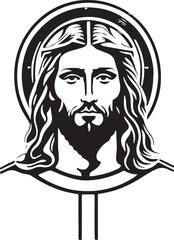 beautiful and breath-taking Jesus Christ vector art
