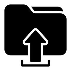 folder glyph icon