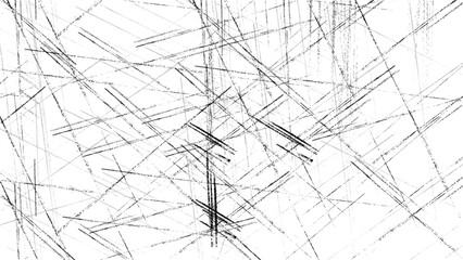 Scratched Grunge Urban Background Texture Vector. Dust Overlay Distress Grainy Grungy Effect. Distressed Backdrop Vector Illustration. Isolated Black on White Background.