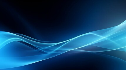 background Abstract blue with smooth shining lines
