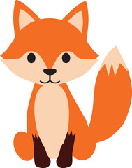 Vector Cute Fox