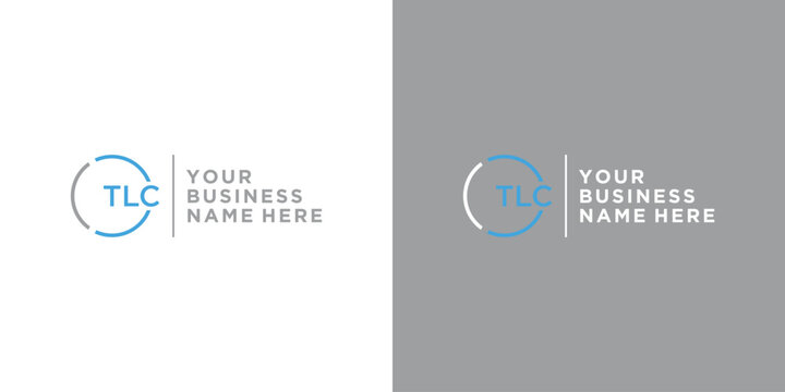 Initial Letter TLC Logo Icon Vector