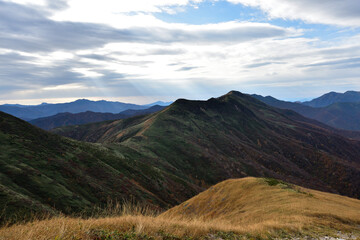 Climbing  Mount Makihata, Niigata, Japan