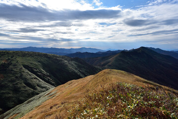 Climbing  Mount Makihata, Niigata, Japan