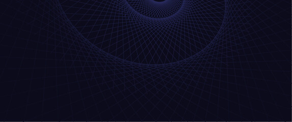 modern abstract vortex spinning or swirl line vector illustration for background, banner, science cover, presentation