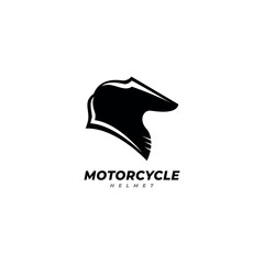 Motorcycle helmet icon vector template