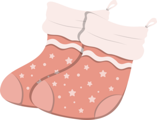 cute christmas socks cartoon decoration