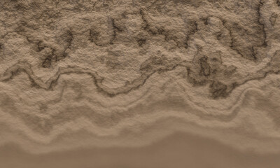 Brown weathered rock surface texture.